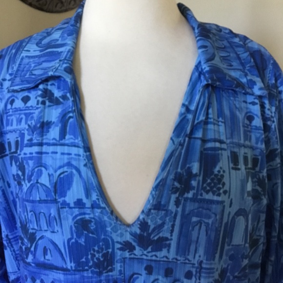 Never Fully Dressed Blue Maxi Dress - Picture 5 of 10